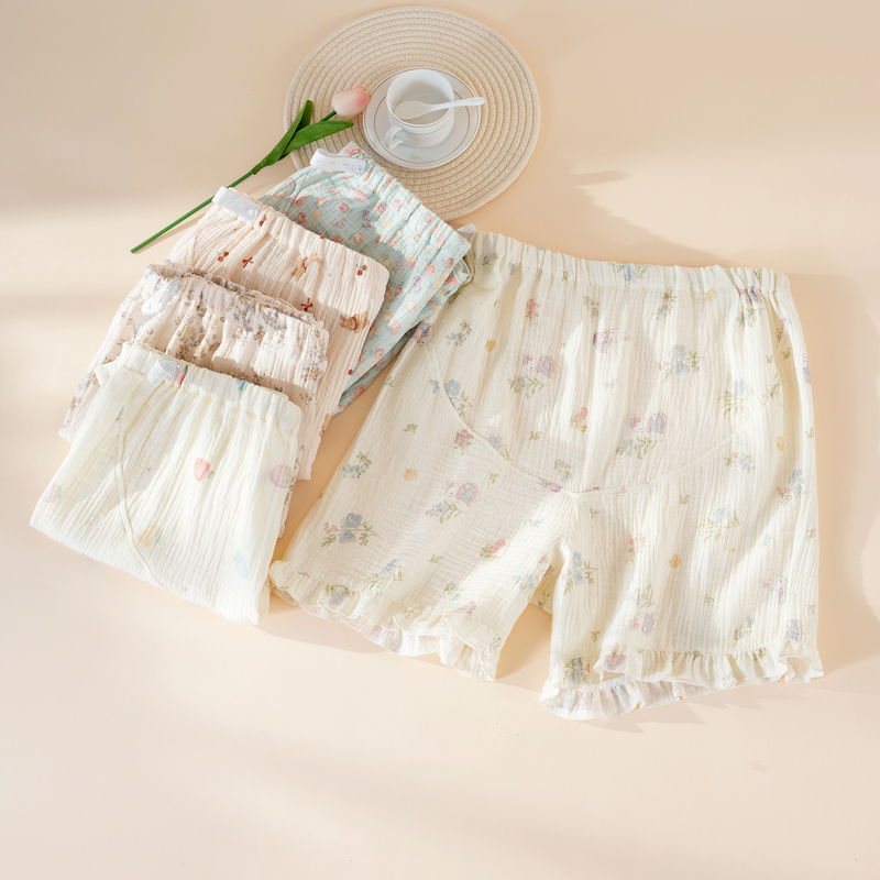 Maternity Sleep Pants 100 Cotton Belly