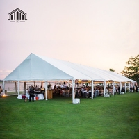 Tente d'exposition commerciale de haute qualité Tente d'événement de fête de mariage Tentes de poteau classiques pour des événements Mariage 20 pi X 30 pi (6 m X 9 M)