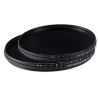 Filtre photo GIAI à densité neutre variable ND2-ND400 avec cadre en aluminium et revêtement nano vert multicouche ND8-2000 & CPL