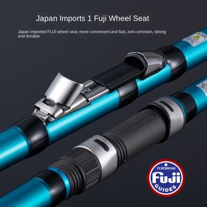 FUJI Guide Ring Long Cast <span class=keywords><strong>Surf</strong></span> 4.2m 3 Sections Canne à pêche en fibre de carbone pour la pêche en mer - Product Image 5