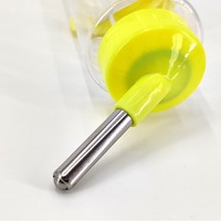 Distributeur d'eau en plastique écologique de 80ml 125ml 250ml 300ml 500ml pour hamster ou lapin
