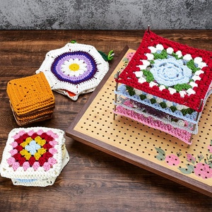 Crochet Conseil Blocage Crochet Cadeau pour <span class=keywords><strong>Mamie</strong></span> Carré Amoureux-Bambou Blocage Conseil pour Tricot Crochet - Product Image 6