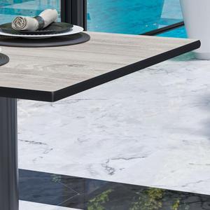 उच्च गुणवत्ता वाले वाटरप्रूफ और फायर प्रतिरोधी 5 + वर्ष की वारंटी के साथ पर्यावरण होटल आउटडोर एचपीएल टेबल - Product Image 3