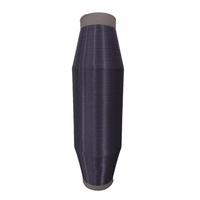 Fil monofilament 100% Nylon 6 noir haute résistance pour machine à coudre 0,13MM-0,20MM brut