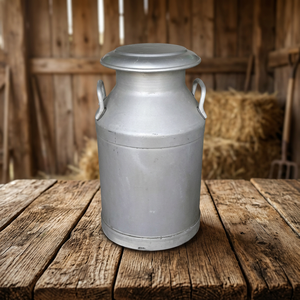 Bidon à lait en aluminium avec couvercle, robuste, de qualité alimentaire, pour le stockage du lait, la collecte à la ferme, le transport et la distribution commerciale - Product Image 5