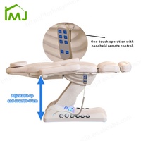 Table de traitement de massage cosmétique Cils Spa facial Salon de beauté Lit de beauté électrique