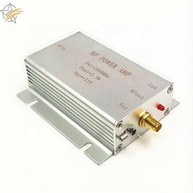 FM Wireless Remote Control Broadband Power Amplifier 1-1000MHz Low RF 2.5W Transmitter