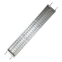 Planches en acier pour construction de terrasses JET 3000 mm * 240 mm * 1,1 mm, faciles à utiliser, nouvelles planches d'échafaudage en acier