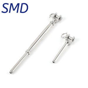 SMD Turnbuckle M10 6Mm Rope Closed Body Jaw And Eye Polished Stainless Steel Industrial <b>Hardware</b> - Product Image 3