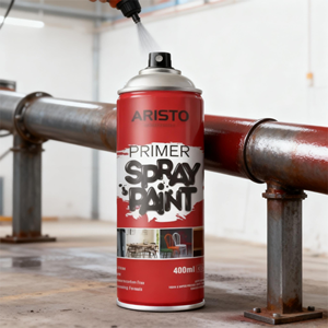 Pintura en aerosol <span class=keywords><strong>de</strong></span> imprimación multiusos acrílica Aristo AGP02 <span class=keywords><strong>para</strong></span> muebles y uso automotriz colores <span class=keywords><strong>gris</strong></span> rojo - Product Image 3