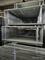 Échafaudage de façade européen de type Plettac pour la construction