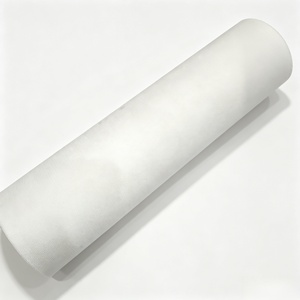Rollo de Tela No Tejida SMS Blanca de 50 g/m², Material Médico para Batas de Aislamiento Desechables, Paños Quirúrgicos y Uso Médico - Product Image 1