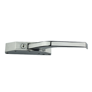 Loquet de poignée réglable en hauteur gauche/droite compatible avec les cylindres de serrure de <span class=keywords><strong>porte</strong></span> pour produits médicaux et de <span class=keywords><strong>cuisine</strong></span> 60 mm ANSI Grade 1 Brillant - Product Image 5