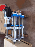 Centre d'usinage portable XDZ300 380V, broche de turbine multifonctionnelle automatique et optimisée, 3000 tr/min, pour réparation sur site légère