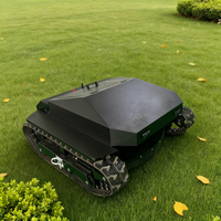 Mesin Pemotong Rumput Robotik Crawler Industri & DIY Kelas Profesional dengan Kontrol Jarak Jauh, Mesin 190cc, dan Trek Karet