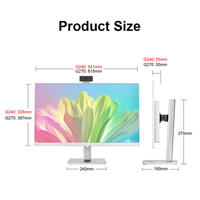 27 Inch All in One Computer Intel Core I7 13700 All in One Desktop Gaming SSD 1tb Hdd All-in-one Computers