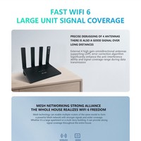 Routeur 4G WR800, appareil réseau sans fil, 4 antennes externes, carte SIM, type-C, 4 ports LAN, usage domestique
