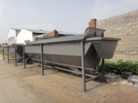 Réservoir de lavage et de séparation des matériaux flottants et coulants, réservoir de rinçage des bouteilles d'eau minérale, machine à laver le plastique