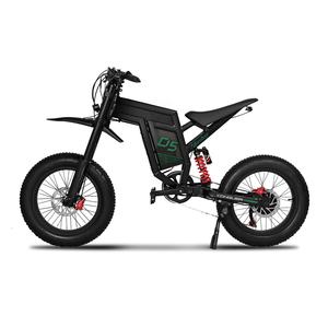 Bicicleta Eléctrica de 5 Velocidades 2026, Motor sin Escobillas de 3000W, Batería de 60V 30AH, Neumáticos Anchos, Todoterreno, Híbrida con Luces LED - Product Image 1