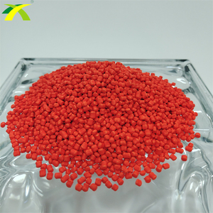QE2506PB Gránulo masterbatch de color naranja Eva-Compre gránulos de color TPE de elastómero EVA Color Masterbatch del fabricante líder - Product Image 3