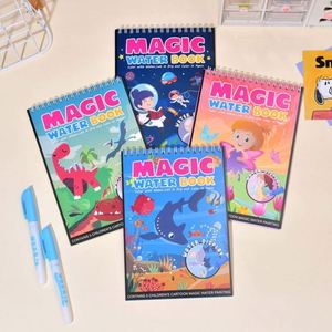 Children's Magic Water Drawing <b>Book</b>-Creative Reusable Doodling <b>Book</b> Custom Printing for Baby Early <b>Education</b> Intelligence - Product Image 1