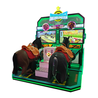 Jeu d'équitation d'arcade Royal Racecourse pour 2 joueurs, simulation réaliste, écran 3D, jeu vidéo de course multijoueur