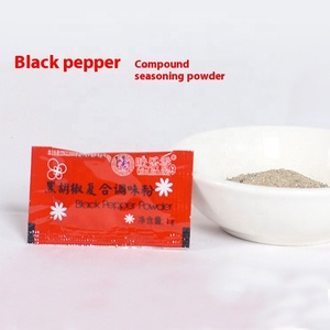 Polvo de pimienta negra de 1g de calidad superior, precio competitivo, especias secas mezcladas para <span class=keywords><strong>pollo</strong></span>, palomitas de maíz, <span class=keywords><strong>pollo</strong></span> frito, bistec de ternera - Product Image 2