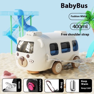 Bé Xe Buýt Trẻ Em Dễ Thương Của Thép Không Gỉ Cốc 316 Chân Không Phích Cup Với Giá Trị Màu Sắc Cao Sinh Viên Thiết Kế Phim Hoạt Hình Sippy Cup - Product Image 6