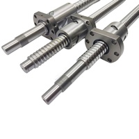 Pièces de routeur CNC : Vis à billes avec support et couplage