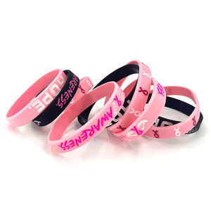 Bracelets promotionnels Logo en caoutchouc Bracelets en silicone personnalisés Porte-clés Bracelets en silicone Bracelets en silicone Personnaliser - Product Image 2