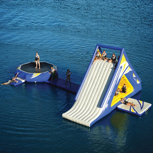 Attrezzature per parchi acquatici gonfiabili, scivoli triangolari gonfiabili, scivolo acquatico gonfiabile <span class=keywords><strong>in</strong></span> <span class=keywords><strong>vendita</strong></span> per bambini e adulti - Product Image 2