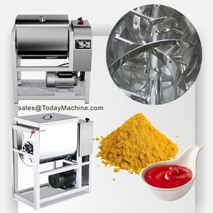 Mélangeur à ruban double pour poudre de <span class=keywords><strong>charbon</strong></span>, mélangeur horizontal à ruban métallique, machine à mélanger la poudre de détergents - Product Image 1