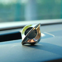 Clip d'aromathérapie pour voiture avec logo personnalisé en métal, diffuseur de parfum pour voiture, clip de ventilation, aromathérapie personnalisée pour voiture