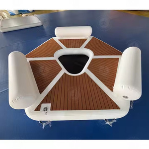 Sang trọng Inflatable nước võng nổi hồ bơi du thuyền đảo nổi Dock nền tảng nước - Product Image 6