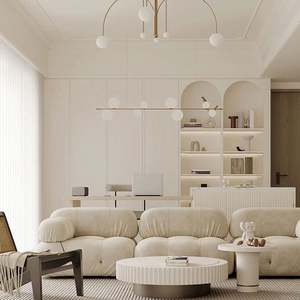 Petite armoire de cuisine de style français grise 2025, fournisseur de Foshan en Chine - Product Image 5