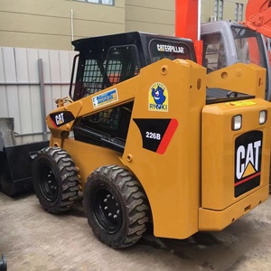 Second Hand Cat 216B 226B Skid Steer <strong>Loader</strong>, Used Cat Mini Wheel <strong>Loader</strong> For Sale In Shanghai - Product Image 3