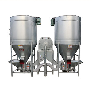 Machine de broyage et de mélange d'aliments pour animaux multifonctionnelle, équipement de broyage et de mélange combiné pour les élevages de volailles et de bétail - Product Image 2