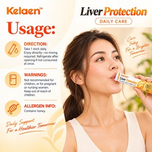 Kelaen Liver Protection Jelly Stick Functional Supplement with Milk Thistle Curcumin Piperine <strong>MGO</strong> <strong>Manuka</strong> <strong>Honey</strong> - Product Image 4