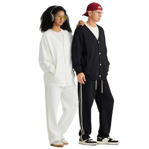 Cárdigans de punto personalizados a granel OEM/ODM diseño Jacquard, suéter de invierno de moda para hombres - Product Image 6