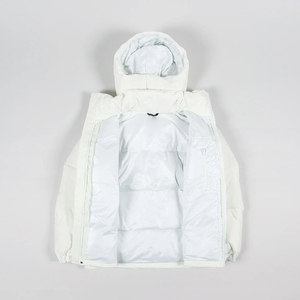 Chaqueta de Plumón de Ganso Blanco al por Mayor, Chaqueta Acolchada de Lujo para Hombre con Capucha Desmontable - Product Image 2