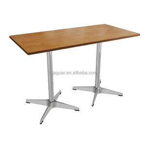 Mesa Redonda Moderna de Madera Contrachapada para Cafetería, Salón, Áreas de Comedor al Aire Libre, Uso en Centros Comerciales y Escuelas - Product Image 3
