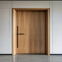Portes en bois massif de qualité supérieure, portes intérieures en bois design pour projets d'appartements et de villas de luxe