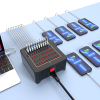 Chargeur USB 250W 50 ports pour Android et iPhone, adaptateur HUB, station de charge, socle, chargeur de téléphone, station de charge multi-USB