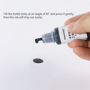 Ruanshi <strong>Stamp</strong> <strong>Pad</strong> Special Ink Quick Dry Waterproof Sunproof Suitable for Plastic Packaging Customizable Logo R-9007B - Product Image 2