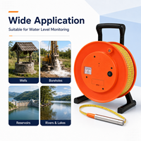 Sonde de niveau d'eau portable 50m 100m pour la surveillance des puits profonds et des forages