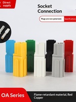 Conector Rápido Monopolar SP120A T2 de Cobre Plateado para PC, UPS, Estación Base 5G, Almacenamiento de Energía, Terminal de Energía de Nueva Generación