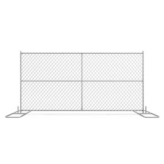Custom Movable Building Fence - American Standard Chain Link