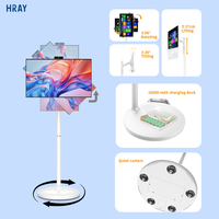 HRAY 32 Inci Layar Sentuh 10-titik Android 13 CPU Octa-core Proyeksi Sentuh Kapasitif Bebas Driver OEM & ODM Dapat Disesuaikan