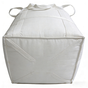 Sac jumbo <span class=keywords><strong>en</strong></span> PP tissé durable pré-sling, 500 <span class=keywords><strong>kg</strong></span>-2000 <span class=keywords><strong>kg</strong></span>, sac FIBC respirant avec boucle d'angle croisée pour l'emballage et le chargement - Product Image 6