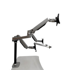 <span class=keywords><strong>Support</strong></span> de bureau pour <span class=keywords><strong>3</strong></span> moniteurs, nouveau design, pour écrans d'ordinateur jusqu'à <span class=keywords><strong>27</strong></span> <span class=keywords><strong>pouces</strong></span>, bras triple pour moniteur avec ressort à gaz - Product Image 5